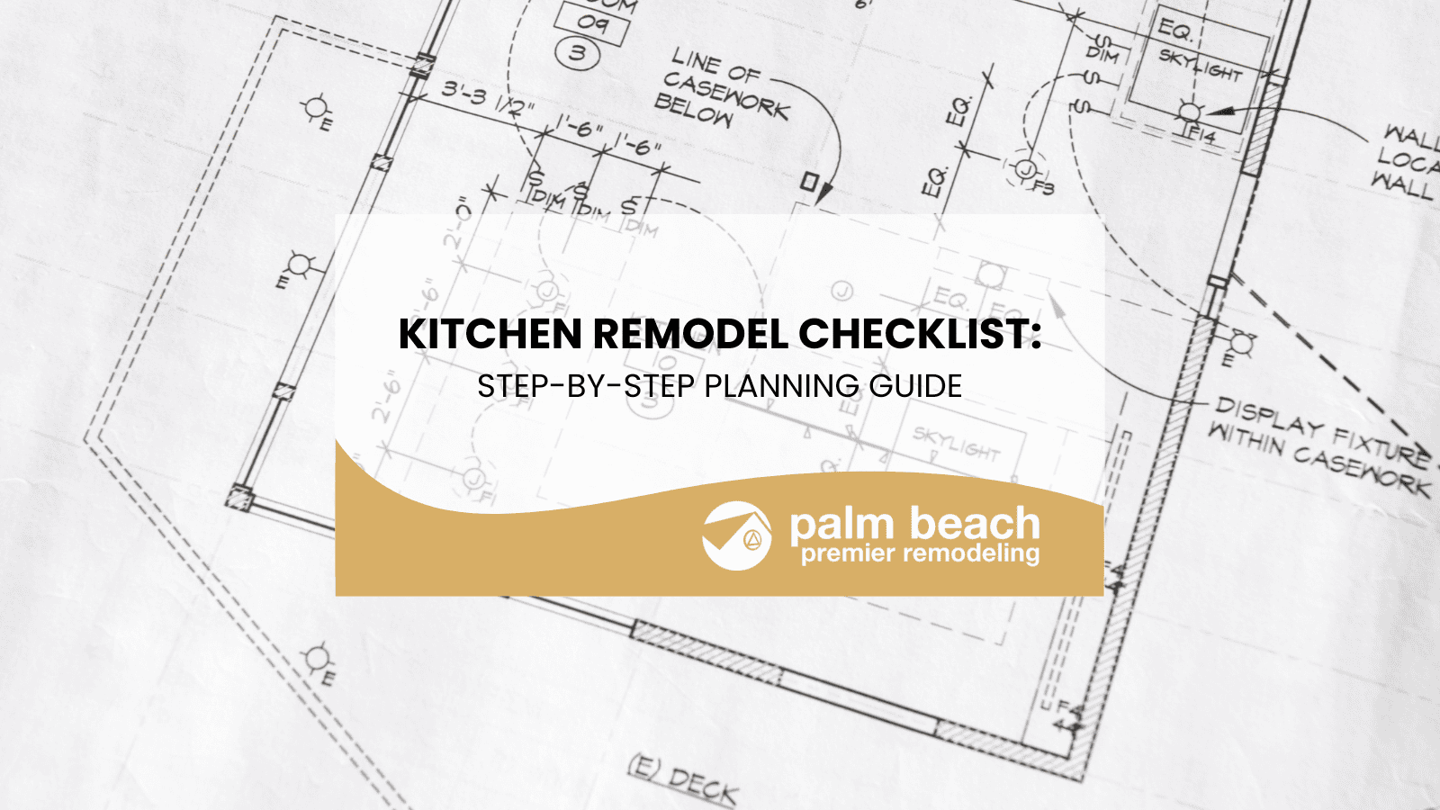 Kitchen Remodel Checklist: Step-by-Step Planning Guide